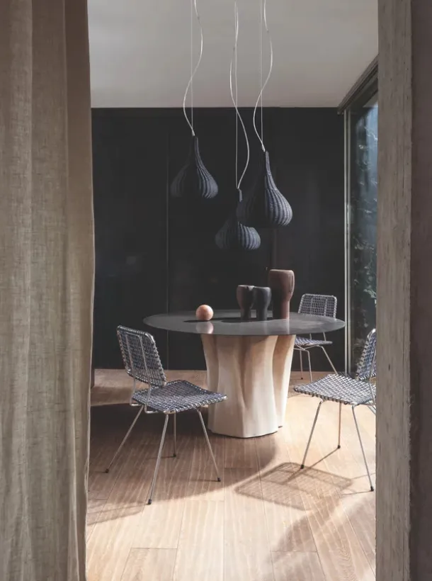 Round table Brick 38 by Gervasoni.