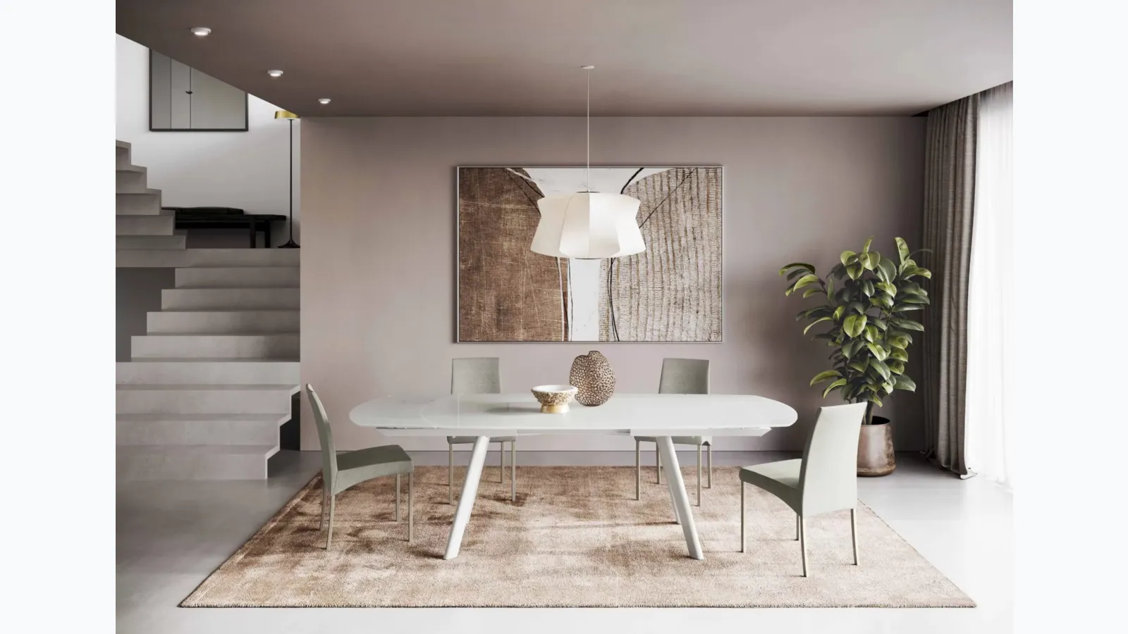 Brooklyn barrel table by Ingenia