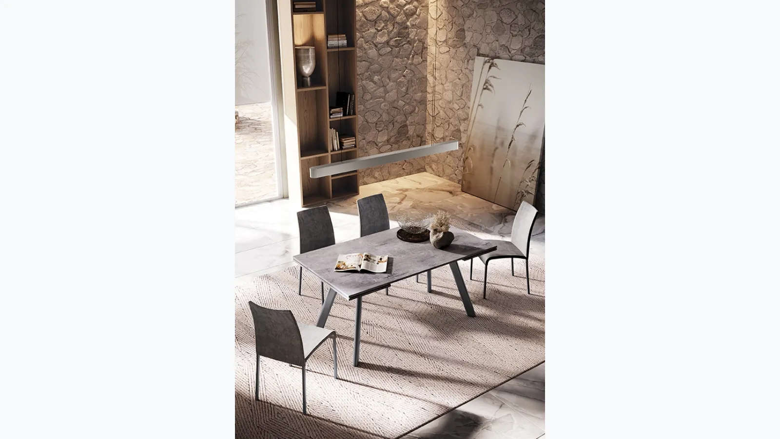 Rectangular Brooklyn table by Ingenia
