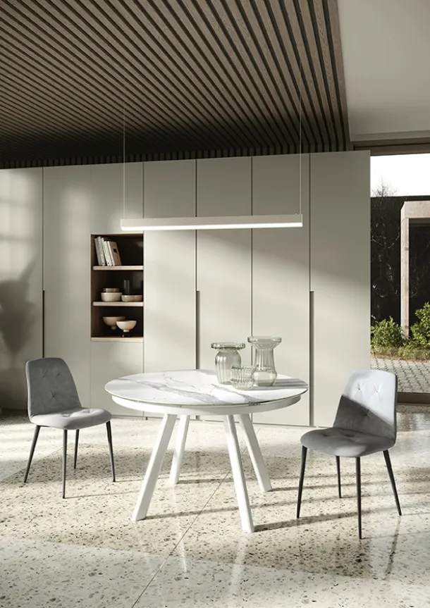 Brooklyn round table by Ingenia.