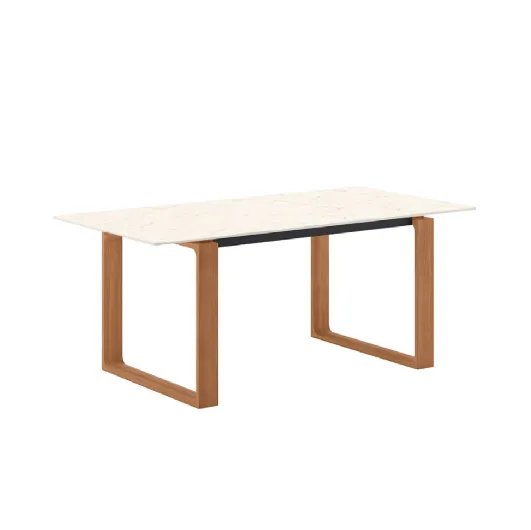 Brosc Caranto table in ceramic by Veneta Cucine