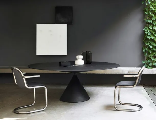 Round design table Clay by Desalto