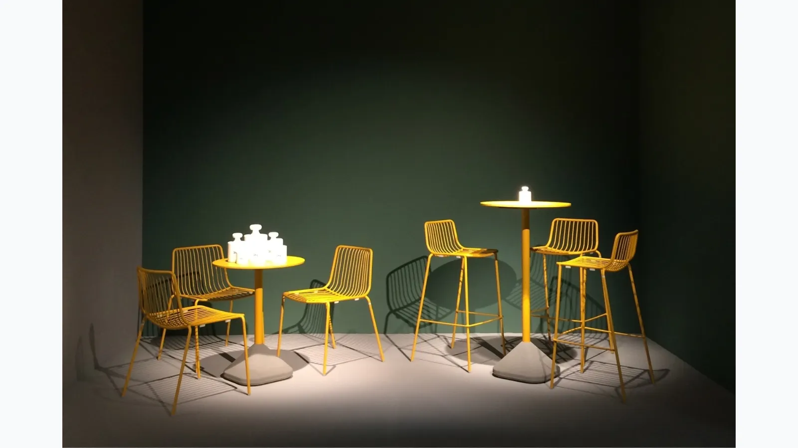 Concrete Pedrali table.