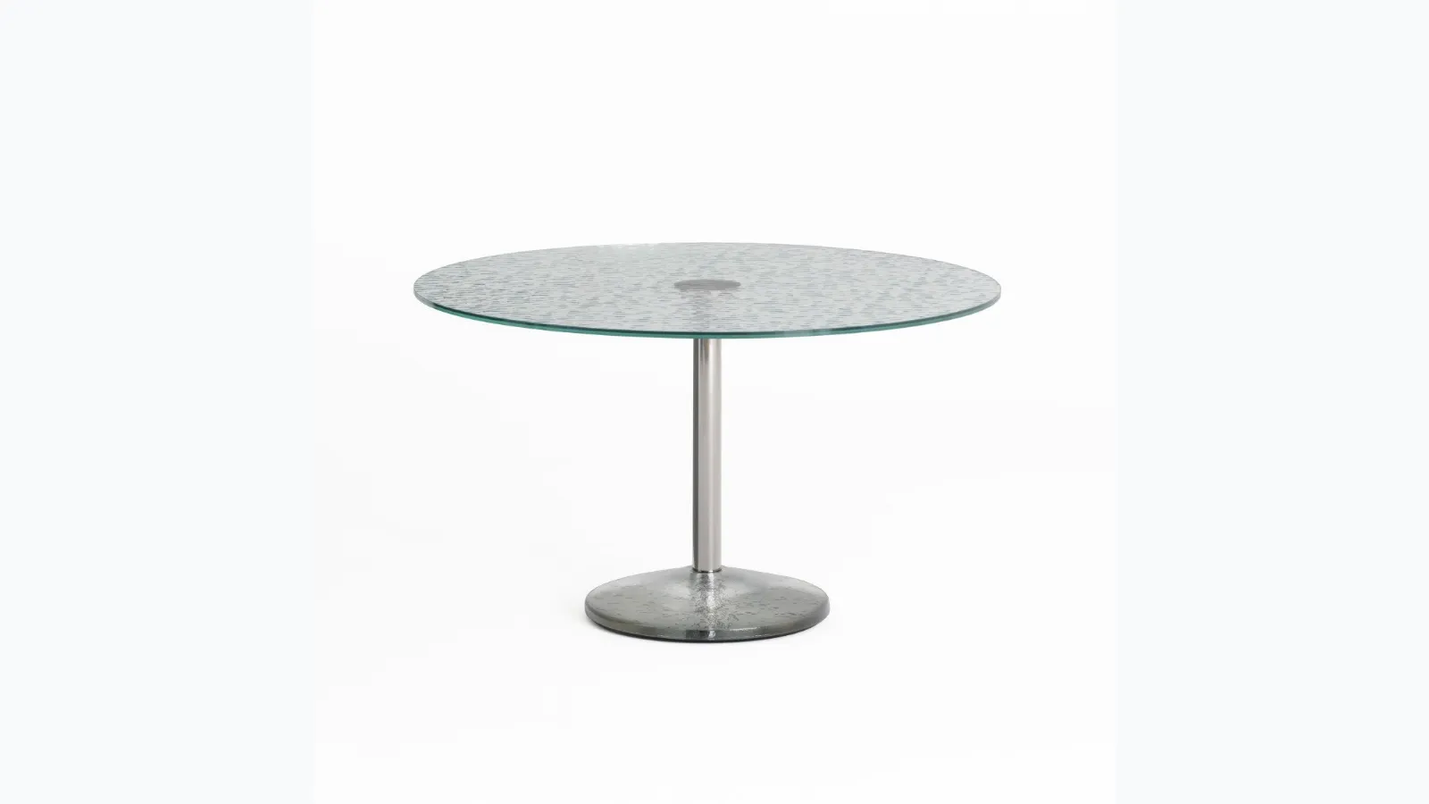 Round table Counterbalance by Glas Italia