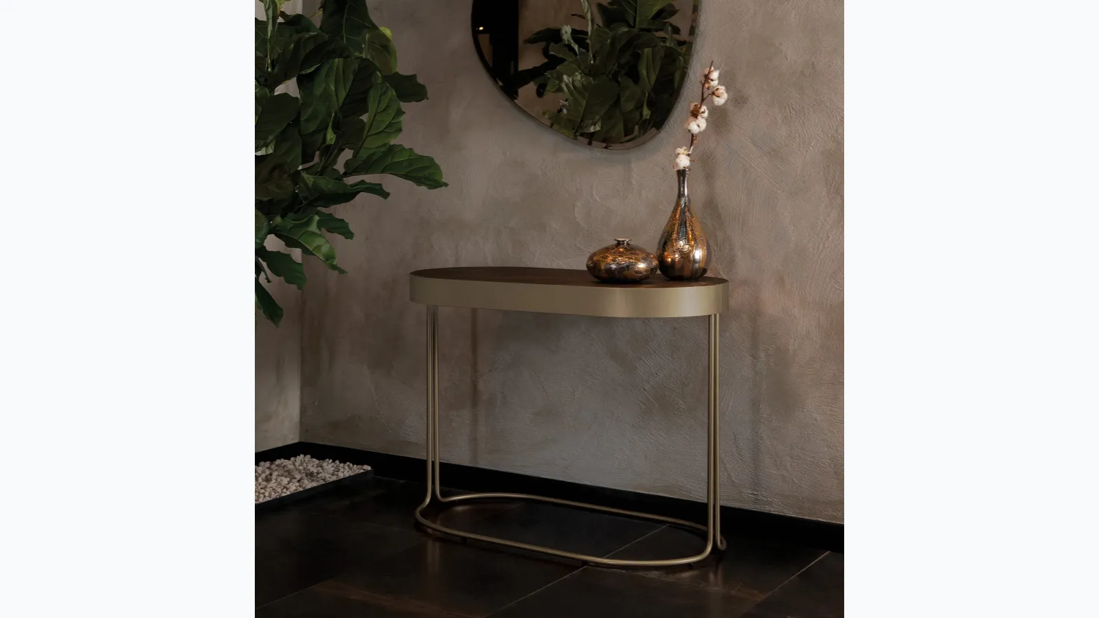 Extensible console table Cora by Tonin Casa