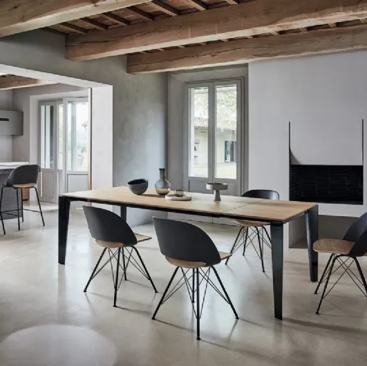 Extendable table Cruz by Bontempi