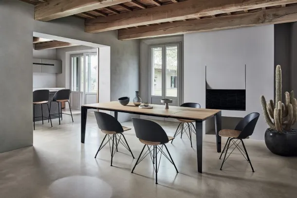 Extendable table Cruz by Bontempi