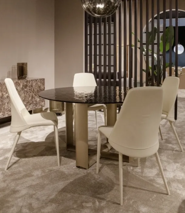 Cube Round Table by Tonin Casa