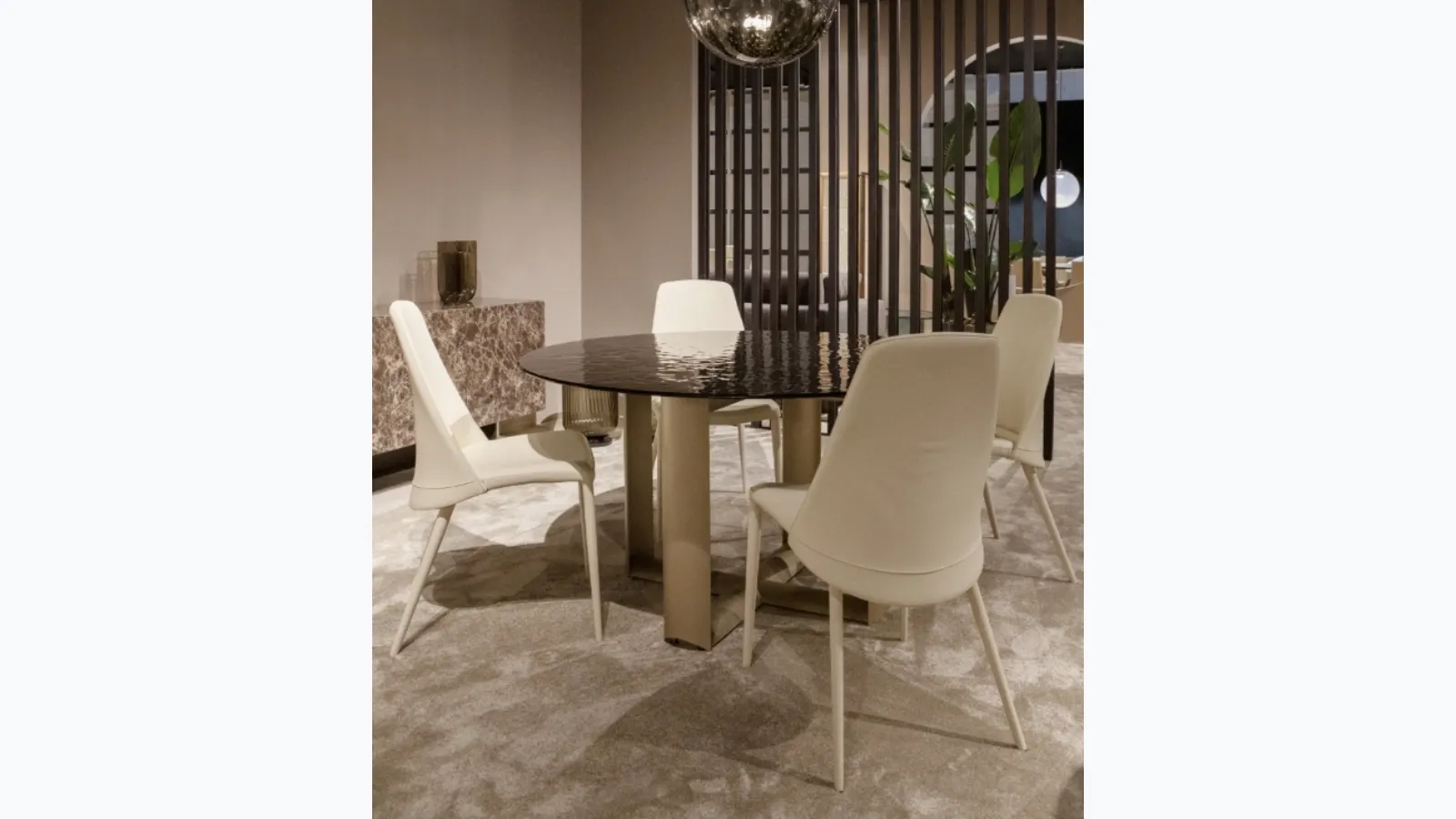 Cube Round Table by Tonin Casa