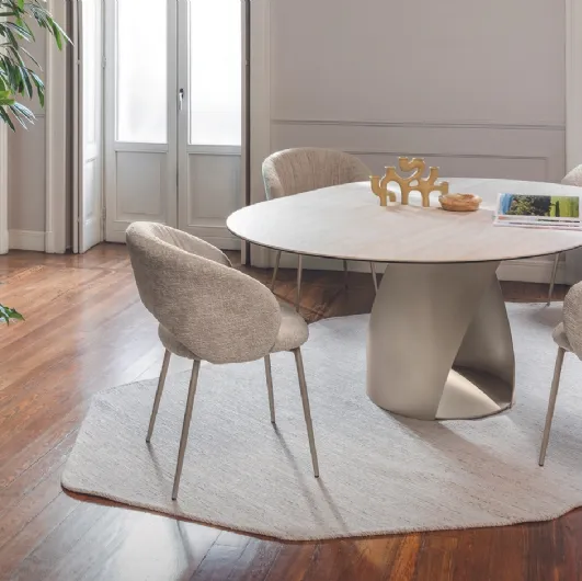 Cyclone round table by Calligaris