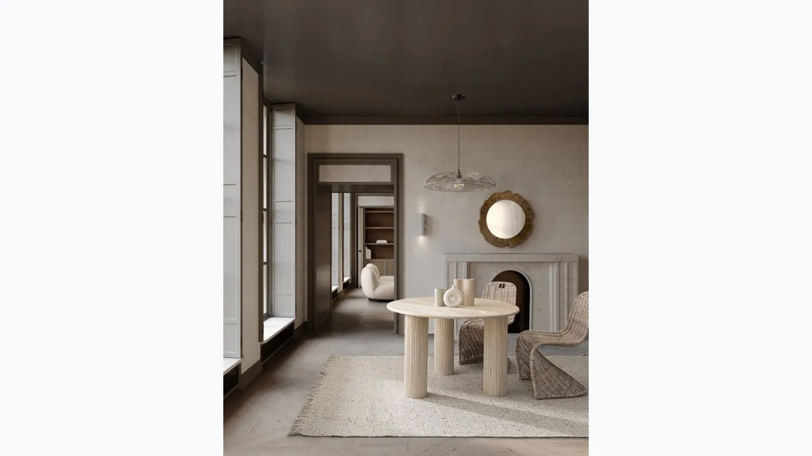Dacca table by Bizzotto