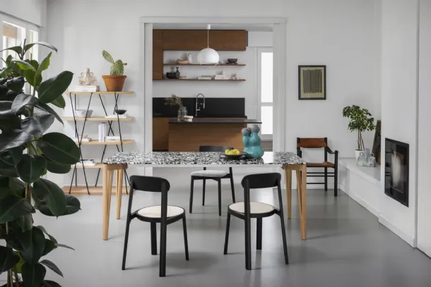 Extendable dining table Decapo by Miniforms