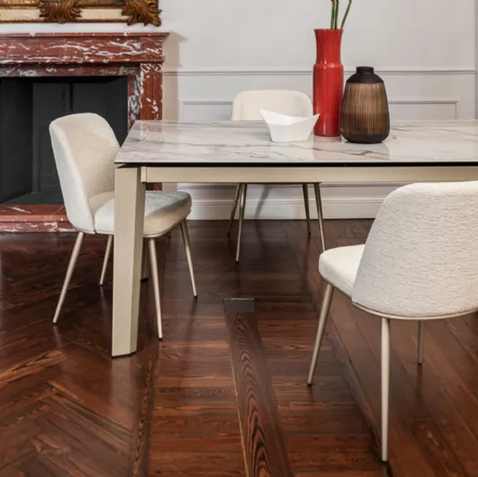 Calligaris' Delta ceramic table