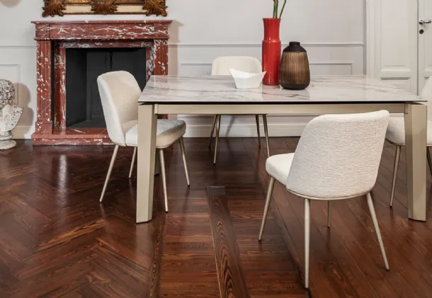 Calligaris' Delta ceramic table