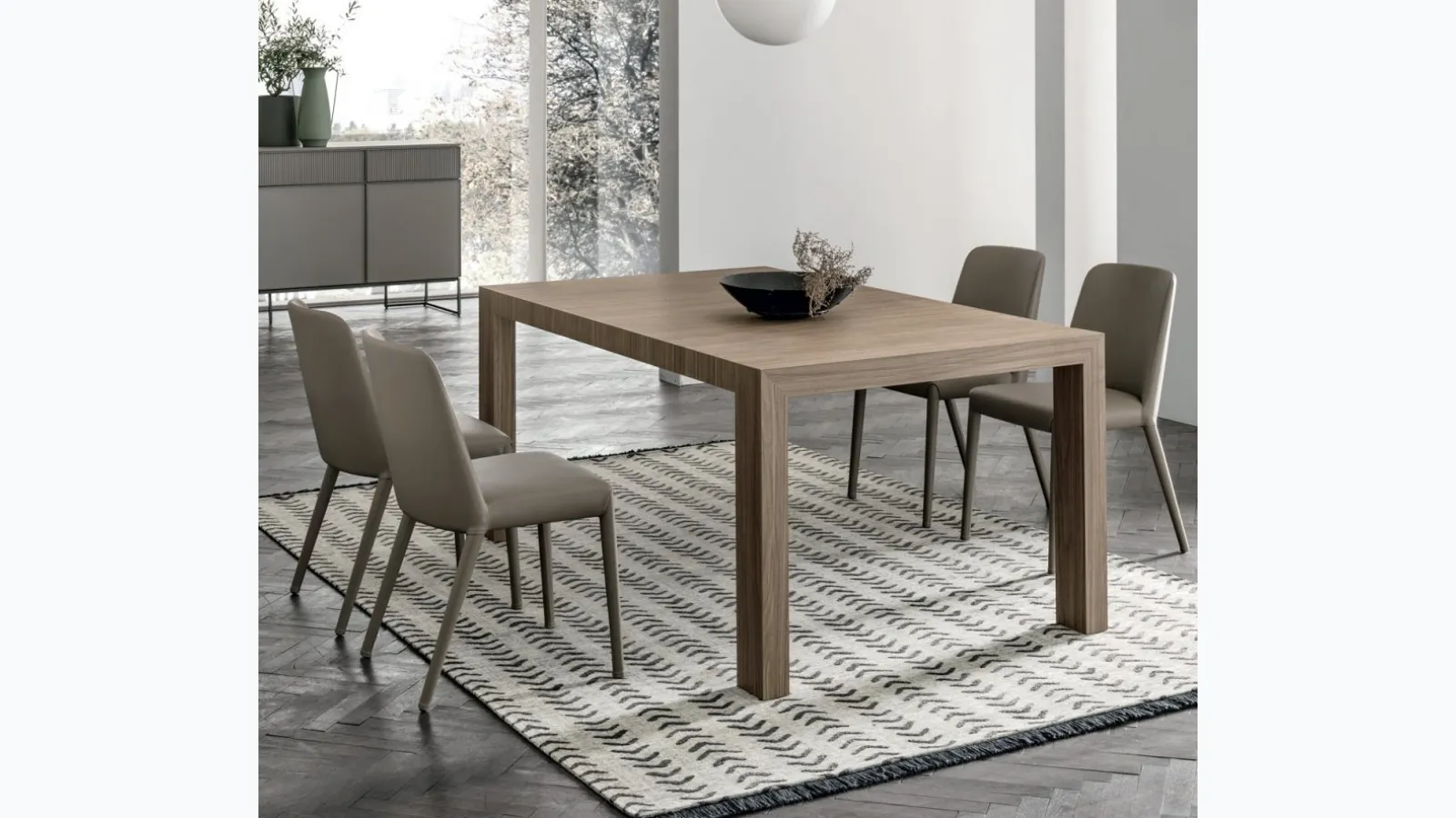 Extendable table Double Step by Tomasella.