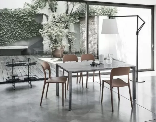 Dublin extendable table by Bontempi