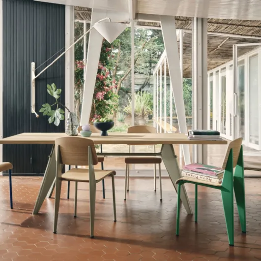 EM Table oak by Vitra