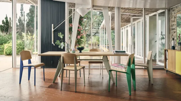 EM Table oak by Vitra