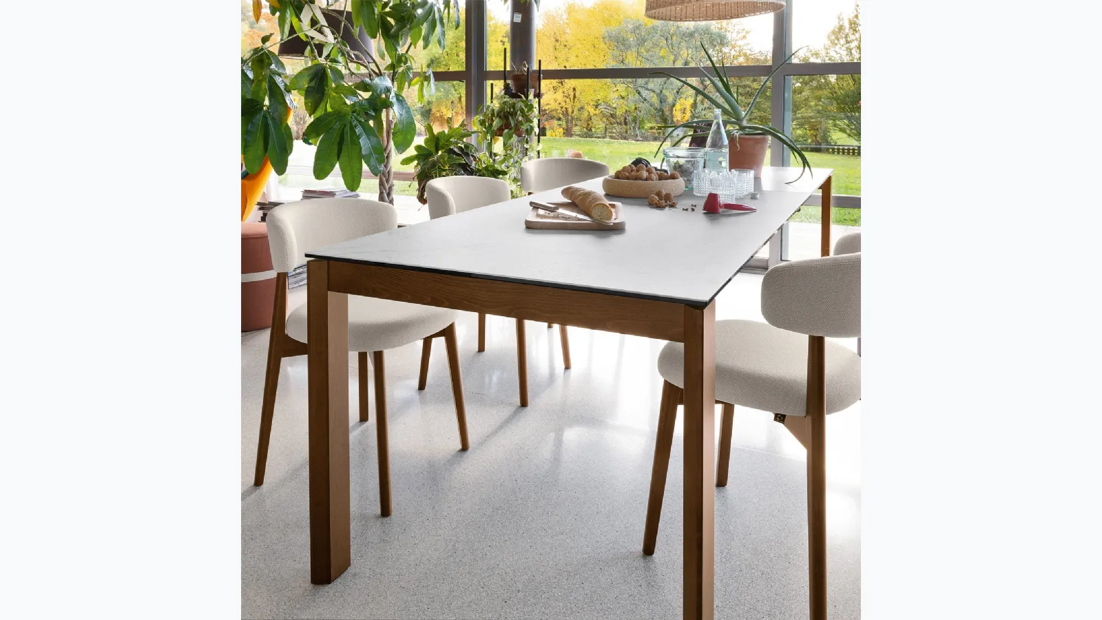 Eminence Wood table by Connubia