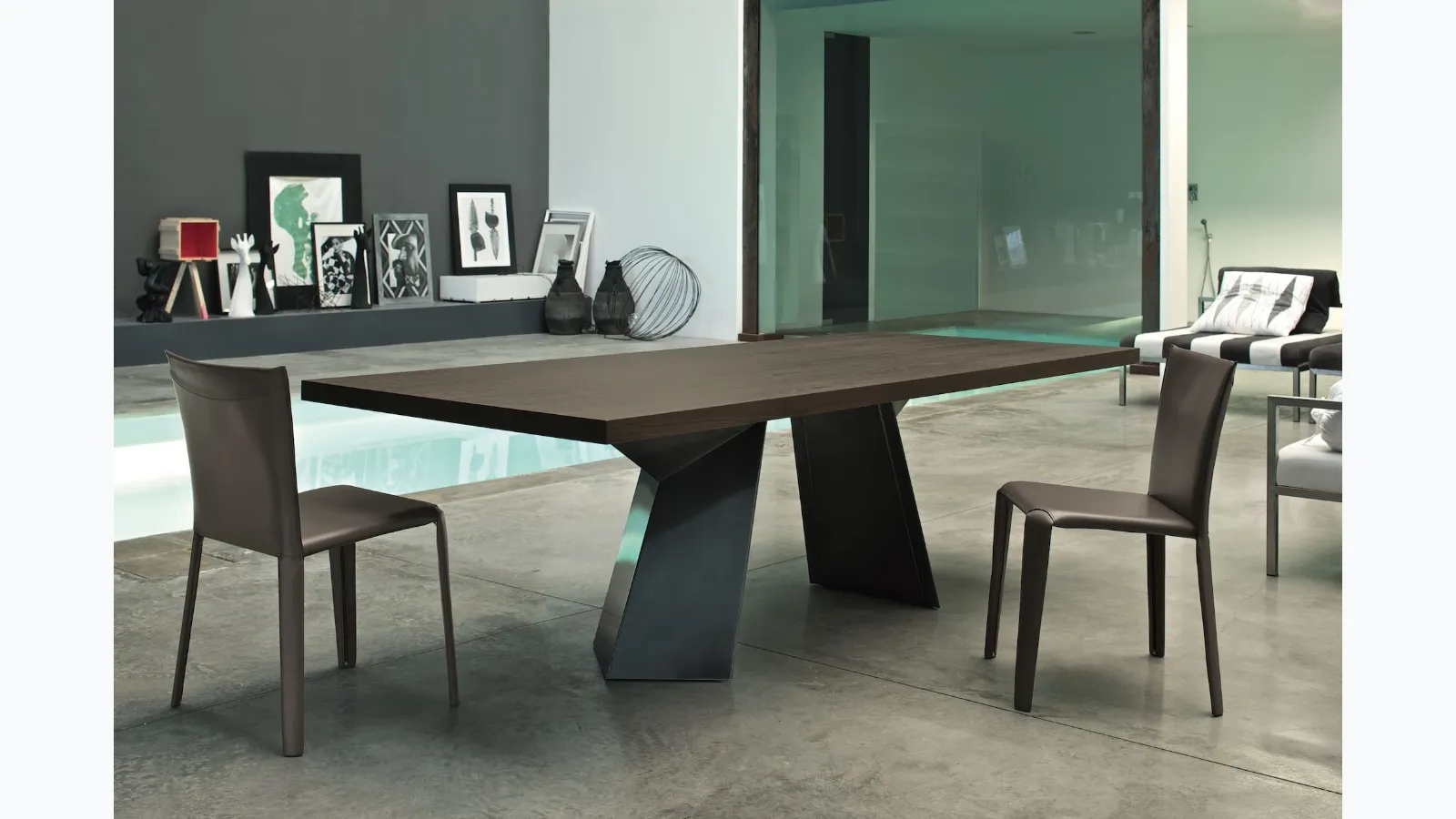 Fiandre table by Bontempi