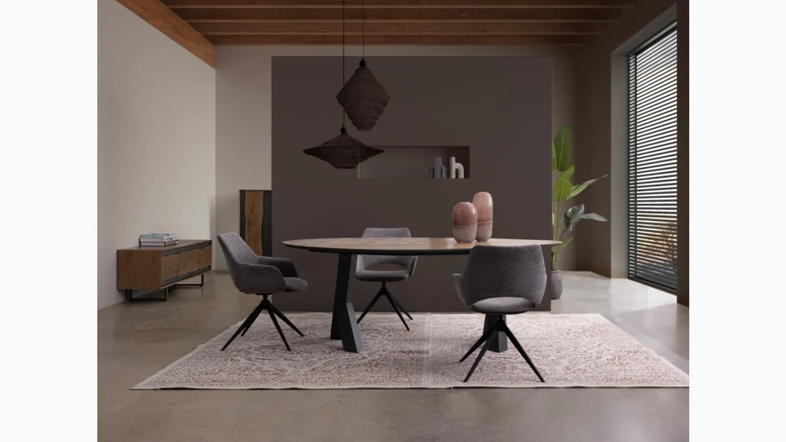 Garwood table by Bizzotto