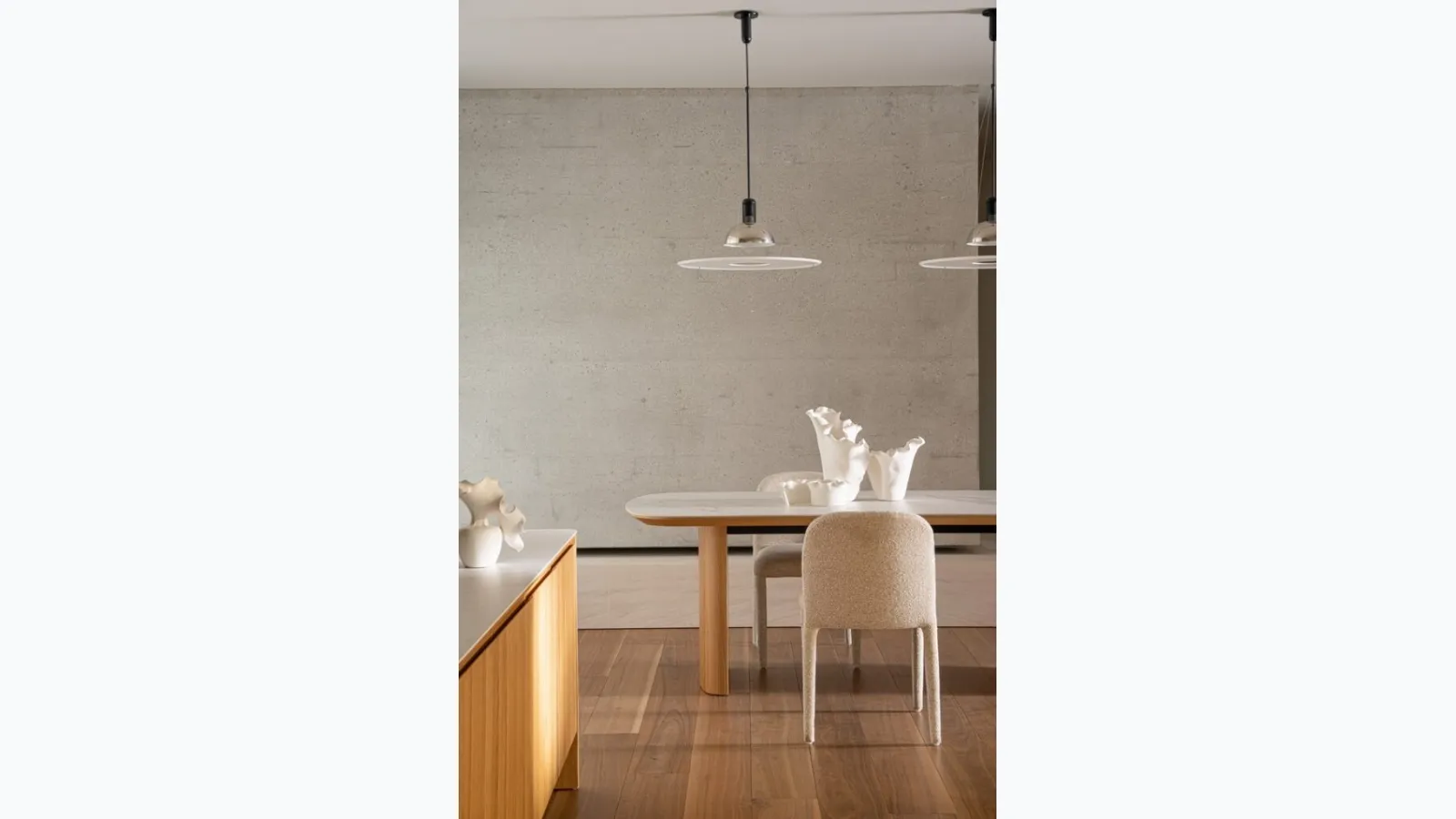 Gavriel ceramic top table by Bizzotto