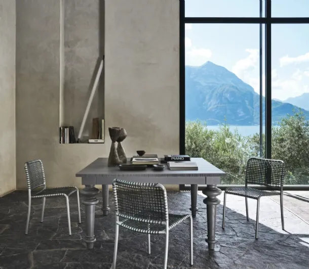 Gray 32 wooden table by Gervasoni.