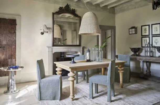Gray 33 wooden table by Gervasoni