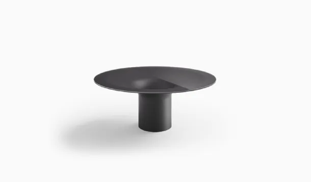 Helicon Table with Desalto glass top