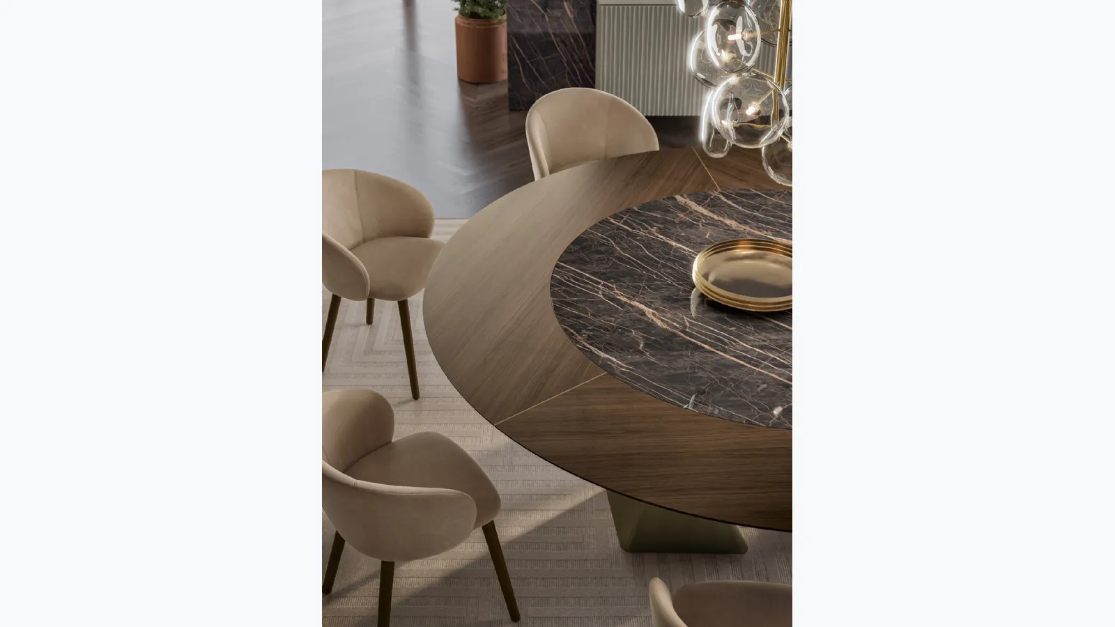 Kaleido table by Bontempi