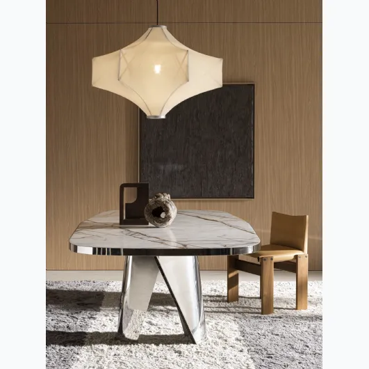 Lise table with Molteni & C marble top