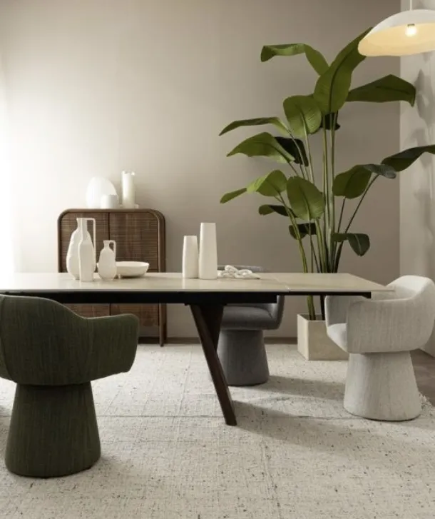 Extendable table Maikki by Bizzotto