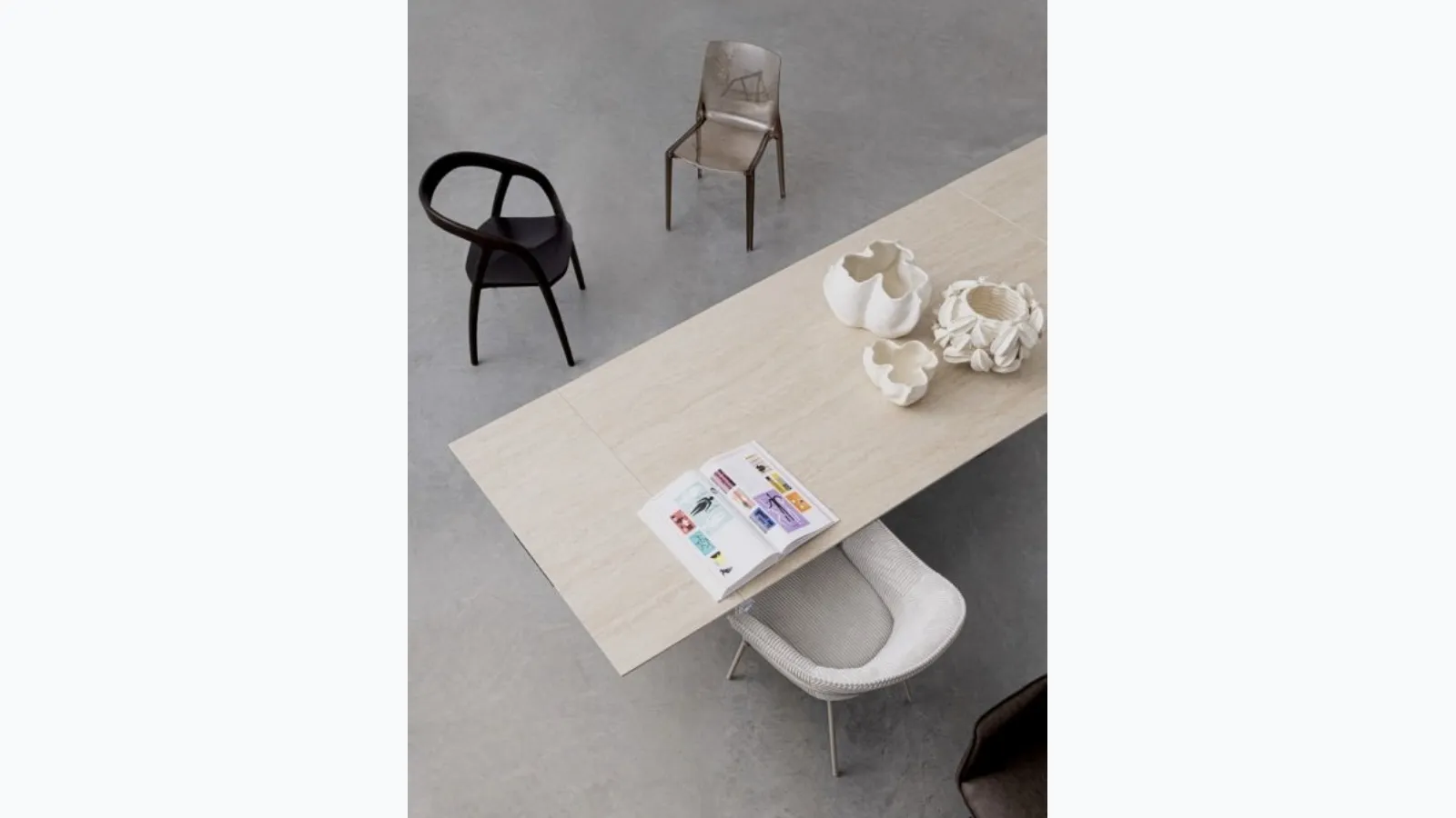 Extendable Maikki table by Bizzotto