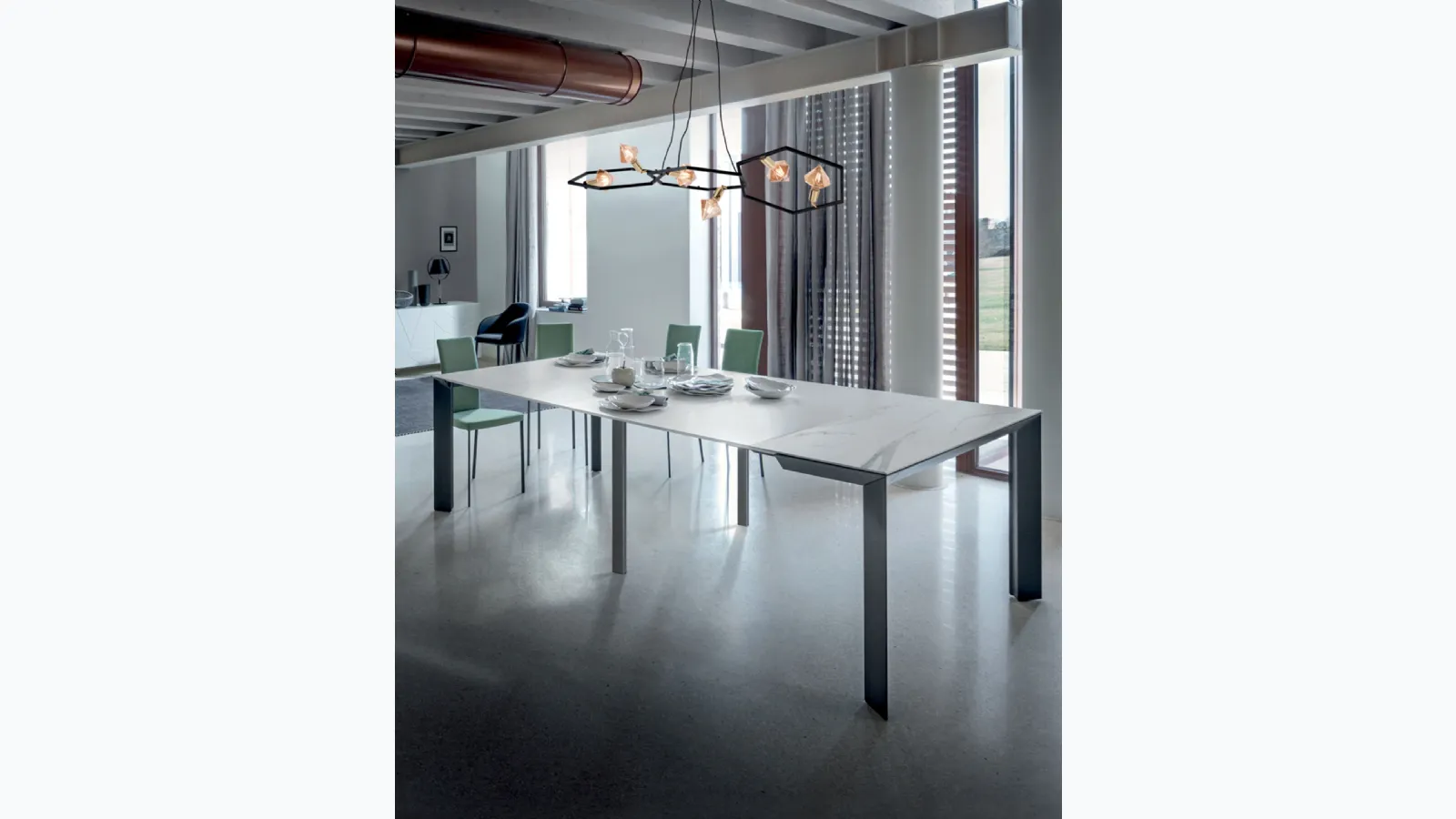 Manhattan console table by Riflessi