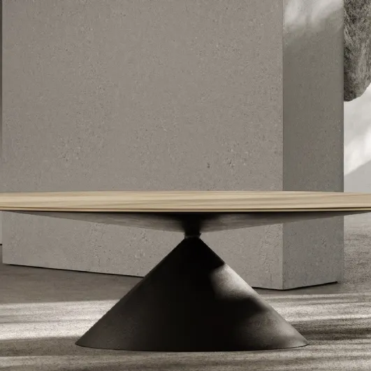 Maxy Clay wood table by Desalto