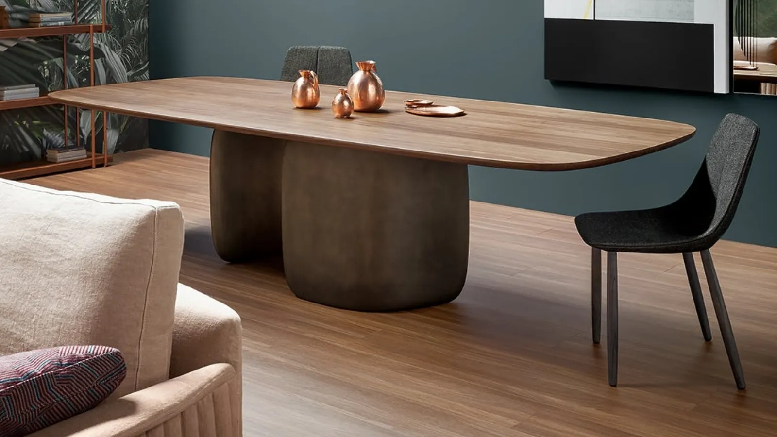 Mellow Wood table by Bonaldo