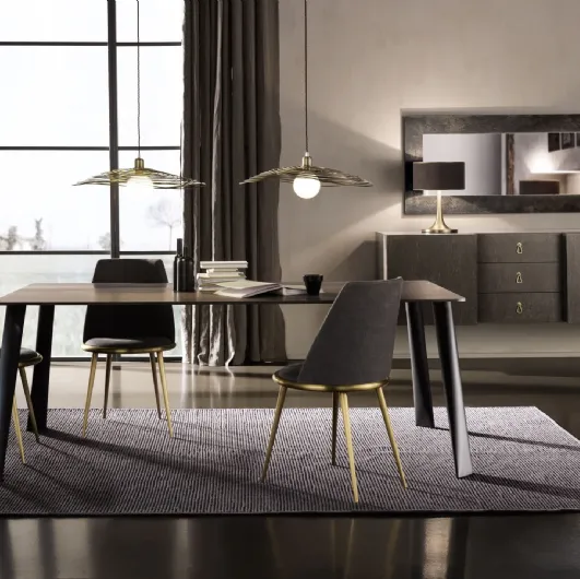 Milos ceramic table by Cantori.