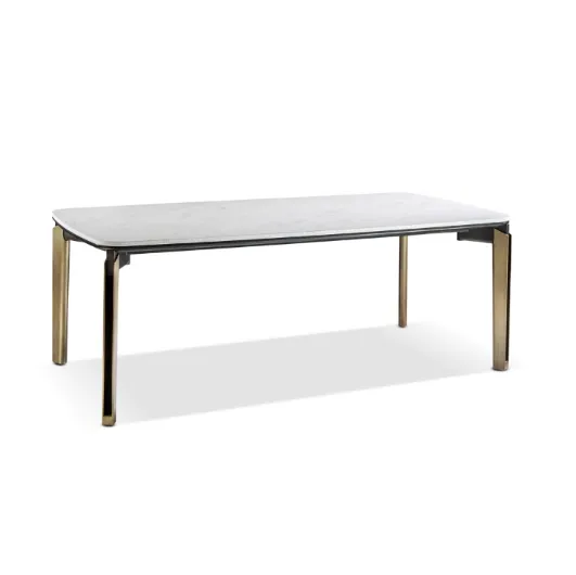 Mirage 36 table with marble top by Cantori