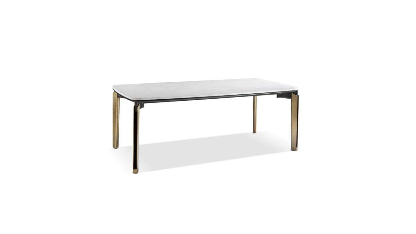 Mirage 36 table with marble top by Cantori