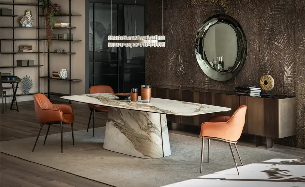 Napoleon Keramik table by Cattelan Italia