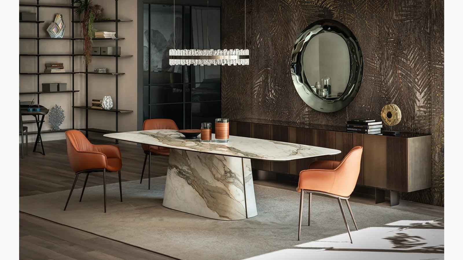 Napoleon Keramik table by Cattelan Italia