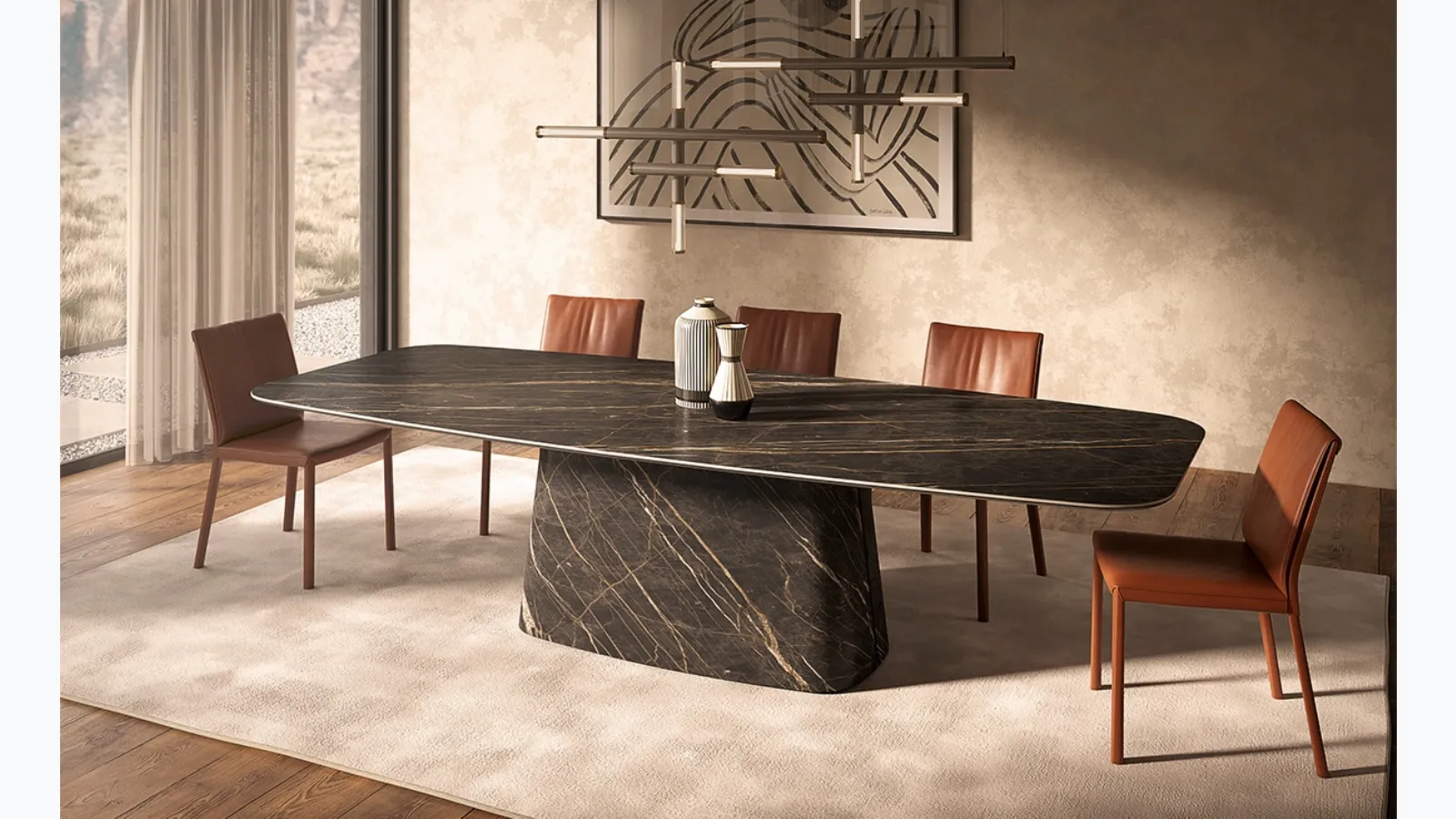 Napoleon Keramik table by Cattelan Italia.