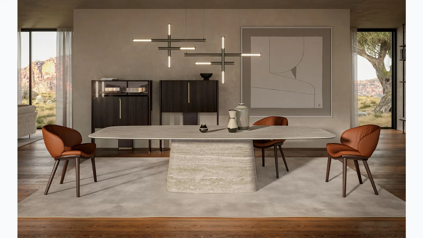 Napoleon Keramik table by Cattelan Italia