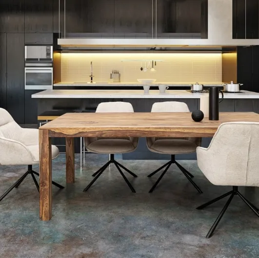 Wooden table Nartan by Bizzotto