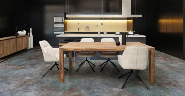 Wooden table Nartan by Bizzotto