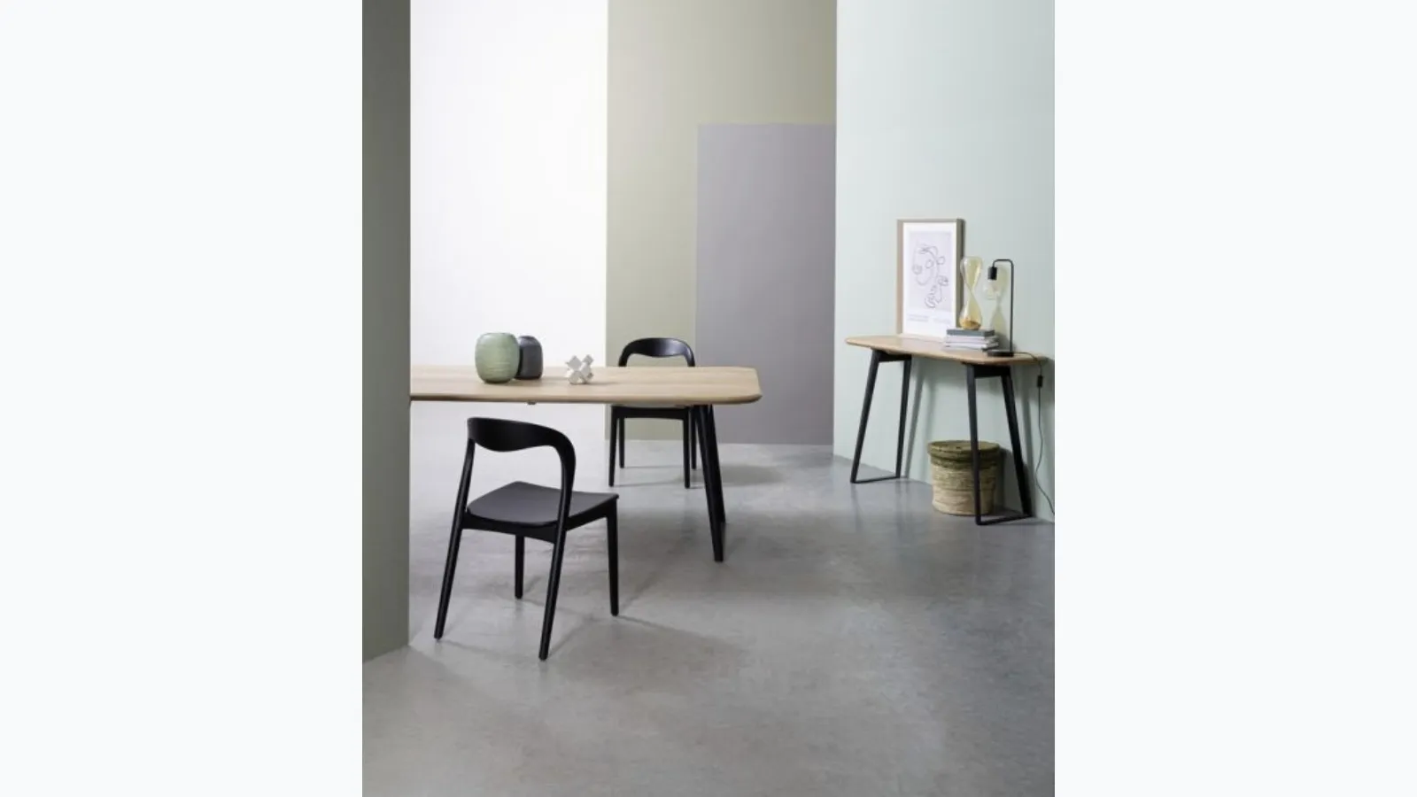 Nashik wooden table by Bizzotto