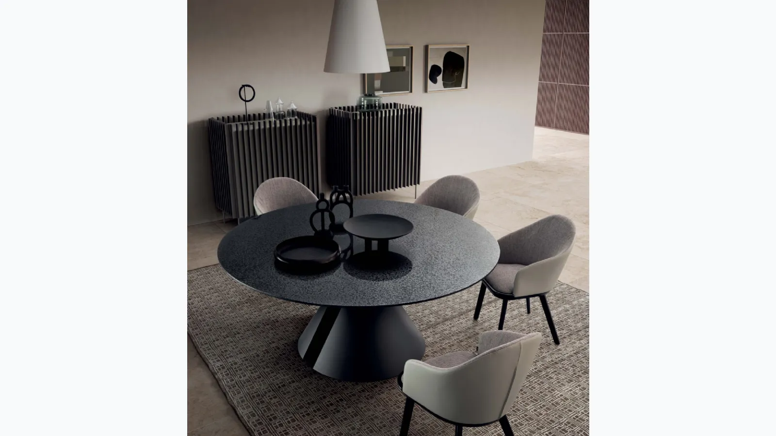 Round table Nimbo by Presotto
