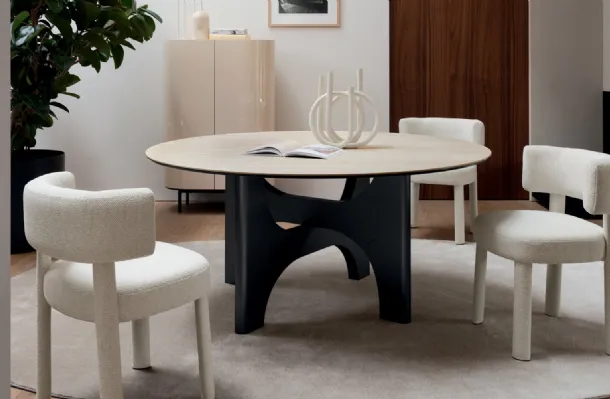 Nogu Round Table by Calligaris