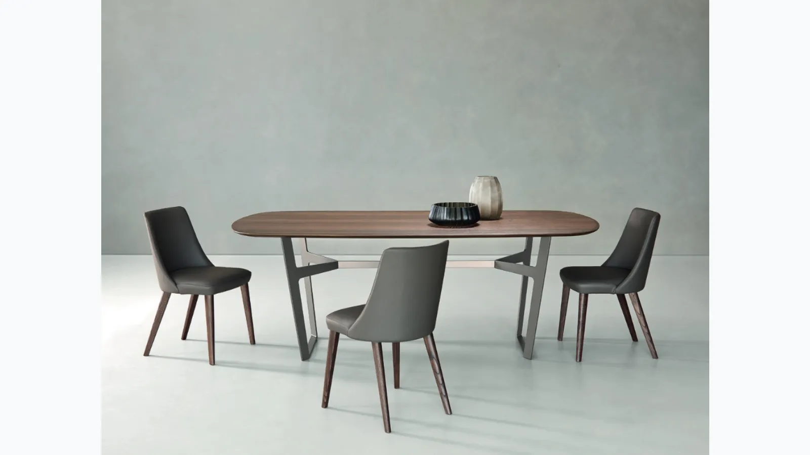 Sangiacomo's Obi Thermally Treated Oak Table.