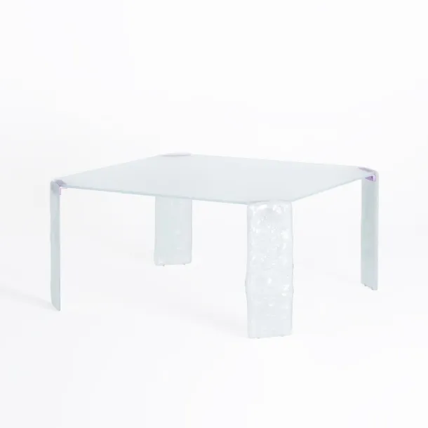 Opalia table by Glas Italia